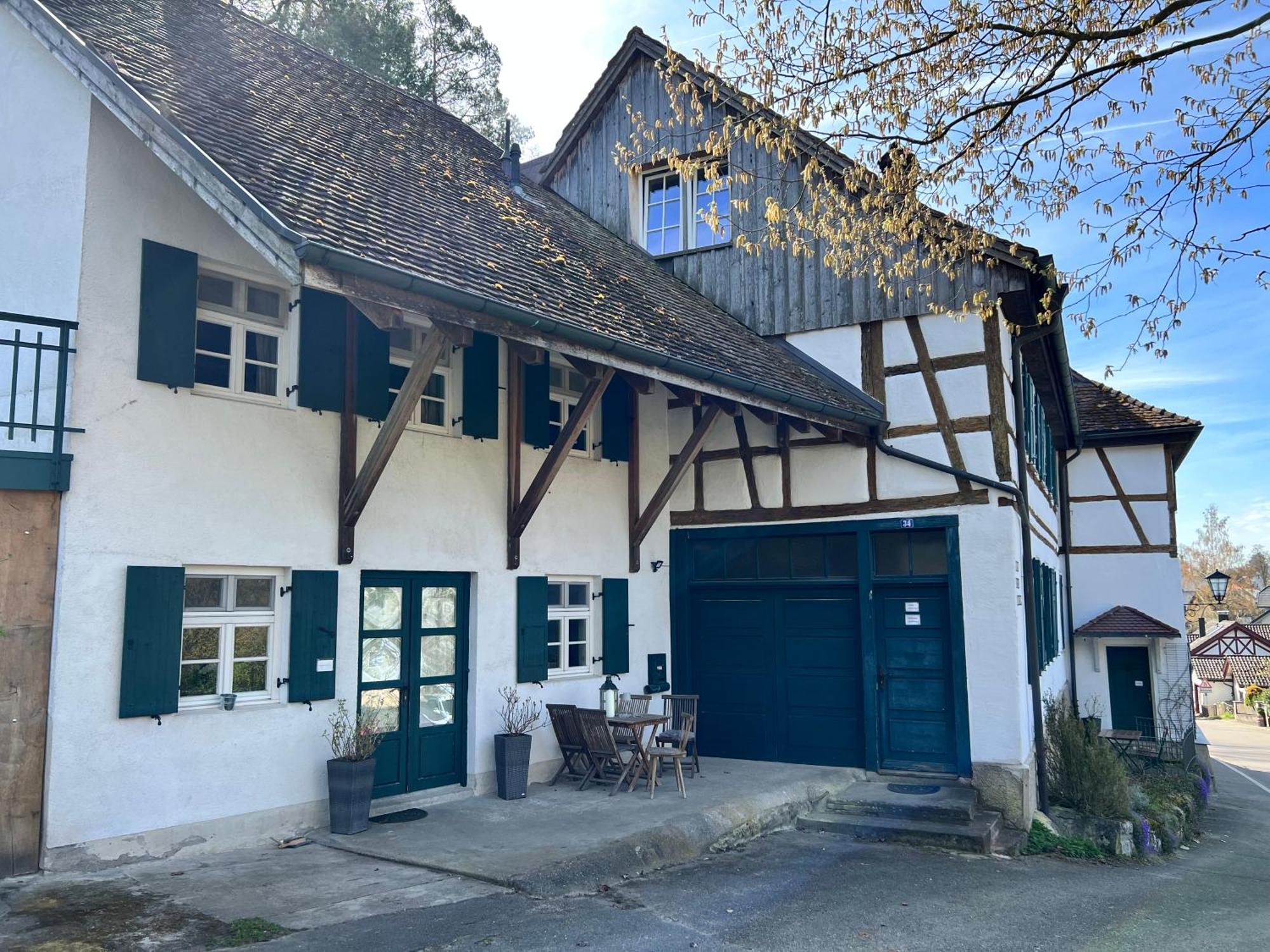 Goldbachmuehle Fewo Muellerwohnung Uberlingen Esterno foto